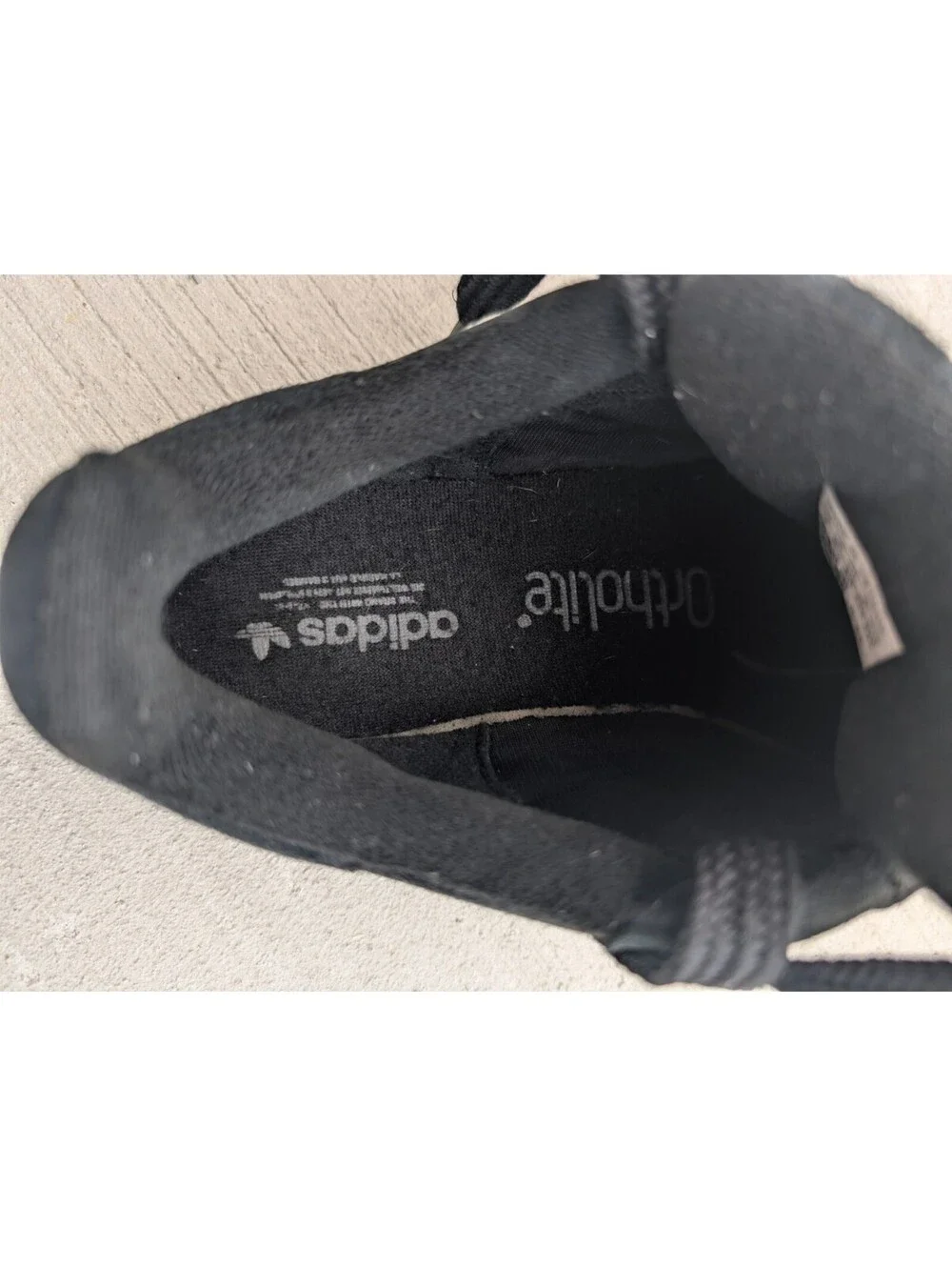 Adidas Campus Black Suede Sneakers size 7